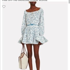 AGUA BY AGUA BENDITA Pina blouse, size M